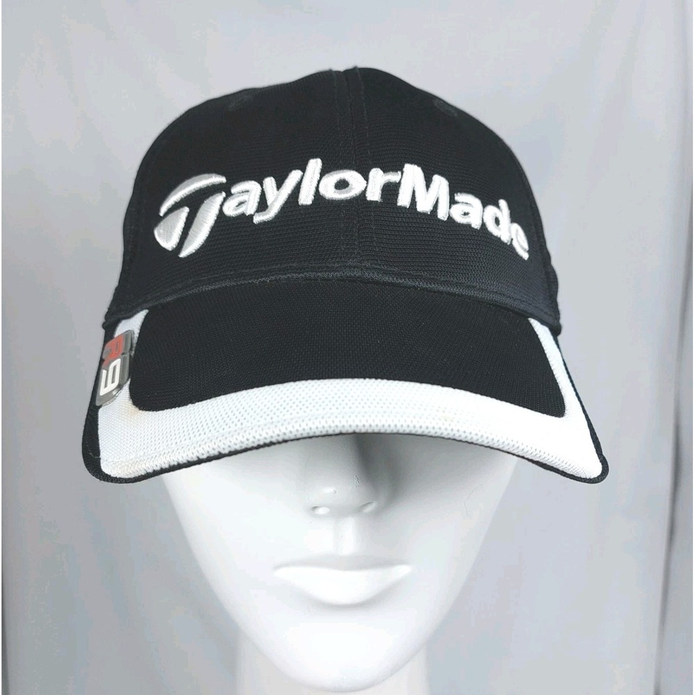 TaylorMade TMAX Gear TP Ball R9 Golf Hat Cap Adjustable Strap Back Black
